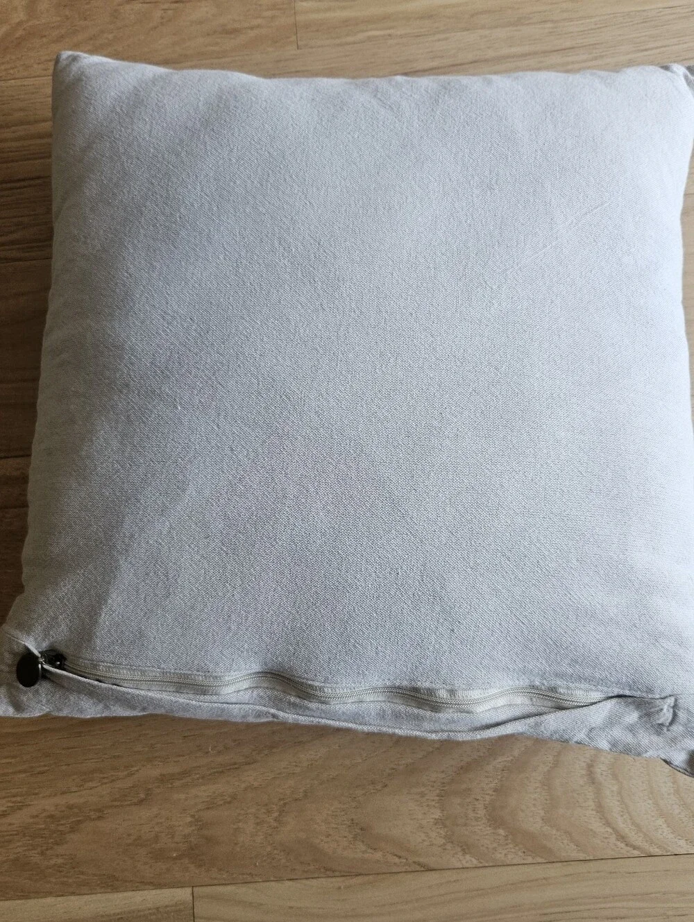 Pier 1 Cream Sequin Leaf Accent Pillow